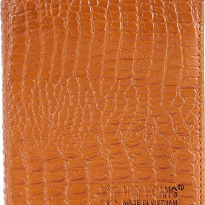 Bộ Ví & Thắt Lưng Nam Vân Cá Sấu Huy Hoàng HT2119-HT4113 (23 x 11,5 cm) - Da Bò
