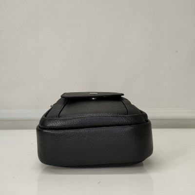 Túi đeo chéo nam, túi đeo trước ngực da thật cao cấp IDIGO MB1 - 7011