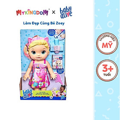 Đồ Chơi BABY ALIVE Làm Đẹp Cùng Bé Zoey F3564