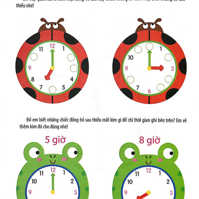 Vui Học Toán  - Học Xem Giờ