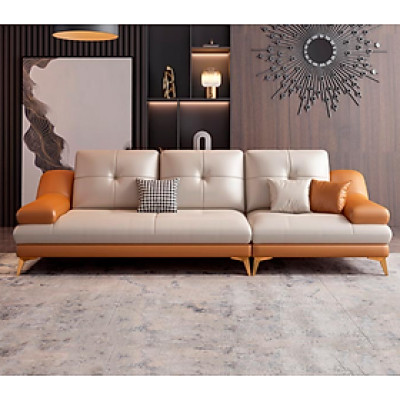 Sofa băng bọc da cao cấp BMSF36 Juno Sofa Kích thước 2m4 x 90cm 
