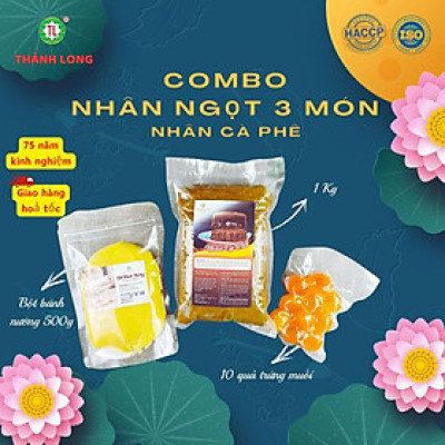 SET NGUYÊN LIỆU LÀM BÁNH TRUNG THU - COMBO NHÂN CÀ PHÊ