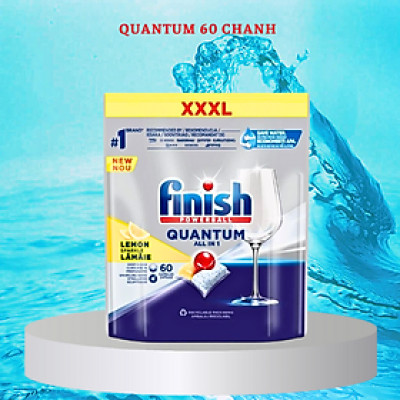 Viên rửa bát Finish Quantum Max 60 Viên 14 in 1 - Hanoimart