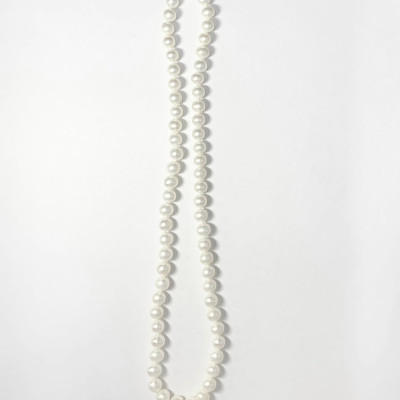 Chuỗi vòng cổ Ngọc Trai trắng nuôi nước ngọt kiểm định AIG_03