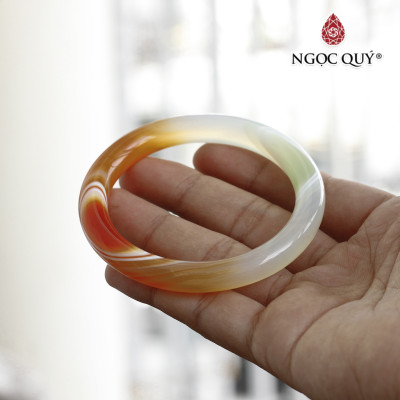 Vòng chalcedony uyên ương - Ngọc Quý Gemstones