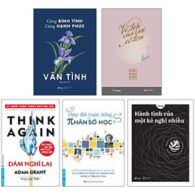 Combo Sinh Nhật 2 - Sách Tâm Lý (Bộ 5 Cuốn)