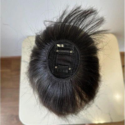 Mái 2in1 dày vừa tóc thậ.t nữ - Tóc Giả Vân Anh Wig