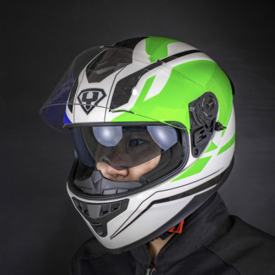 Mũ Bảo Hiểm Fullface Hai Kính YOHE 967 Plus