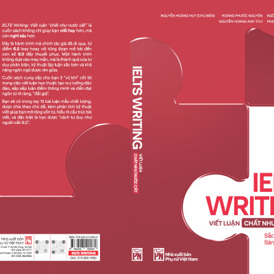 IELTS Writing: Viết Luận “Chất Như Nước Cất”