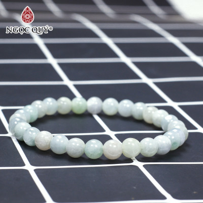 Vòng tay đá cẩm thạch phỉ thúy mệnh hỏa, mộc - Ngọc Quý Gemstones