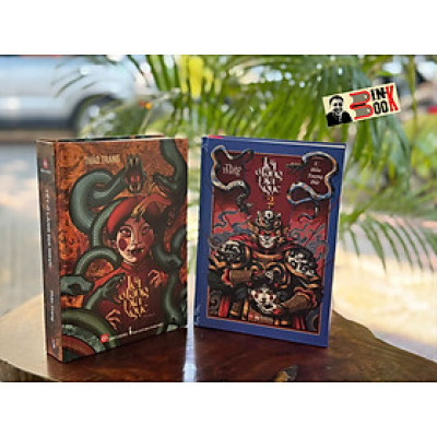 (Combo 2 phần, Bìa cứng) TẾT Ở LÀNG ĐỊA NGỤC 1, 2 - Thảo Trang - Đinh Tị, Saola Books