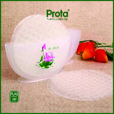 Combo 2 tô nhúng bánh tráng 3 ngăn hoa lớn Prota