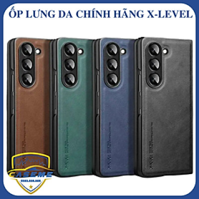 Ốp Lưng Da X-Level Dành Cho Samsung Galaxy Z Fold7 – Chống Sốc, Tản Nhiệt, Sang Trọng - Hàng Chính Hãng