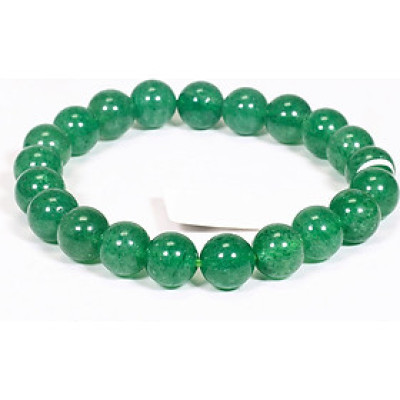 Vòng tay đá thạch anh dâu xanh đậm size hạt 8mm mệnh hỏa, mộc - Ngọc Quý Gemstones