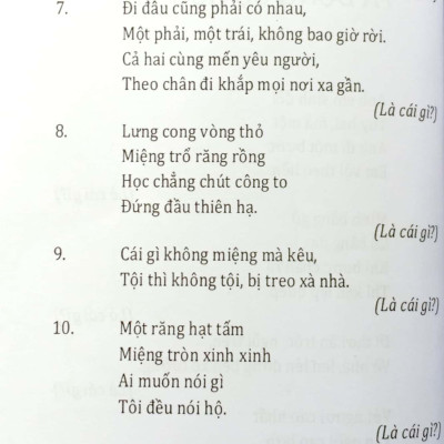 Câu Đố Tuổi Học Trò
