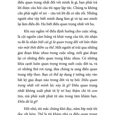 Điều Quan Trọng Nhất