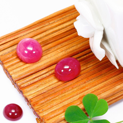 Mặt dây chuyền, mặt nhẫn oval đá Ruby mệnh hỏa, thổ - Ngọc Quý Gemstones