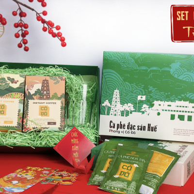 Set quà cà phê Tết - Set quà An Nhiên