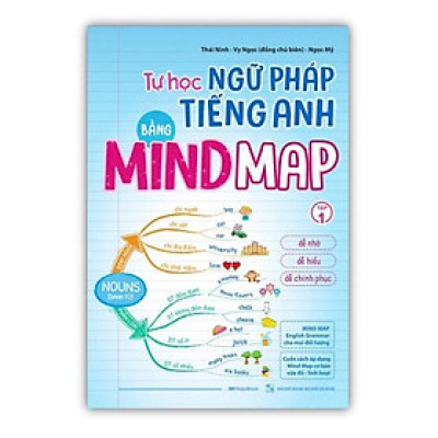 Sách - Tự Học Ngữ Pháp Tiếng Anh Bằng Mindmap - Tập 1 (MG)
