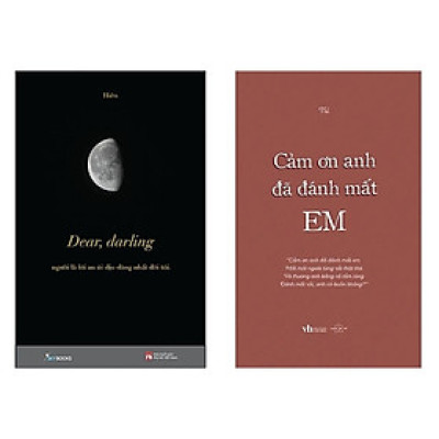 Combo 2Q: Dear, Darling + Cảm Ơn Anh Đã Đánh Mất Em (Tặng Kèm Bookmark) (Bộ Sách Mạnh Mẽ Đi Qua Nỗi Buồn Và Vẹn Tròn Tình Cảm)