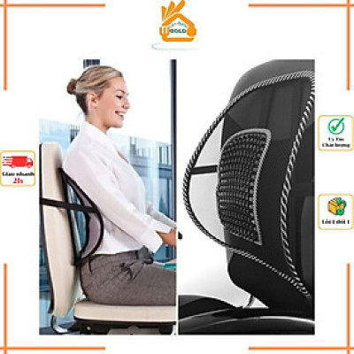 Tựa lưng ghế văn phòng, ghế ô tô dạng lưới chống mỏi lưng, tấm lót thư giãn
