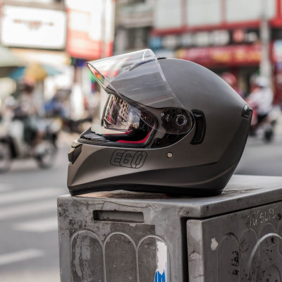 MŨ BẢO HIỂM FULLFACE 2 KÍNH EGO E-6 - GARA20