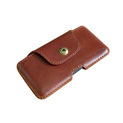 Bao Da Đeo Lưng dành cho Iphone 12/ 12 Pro Da Sáp