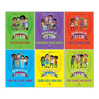 Sách - Những Đứa Trẻ Tự Tin - Chọn Lẻ 6 Chủ Đề  - NXB Kim Đồng