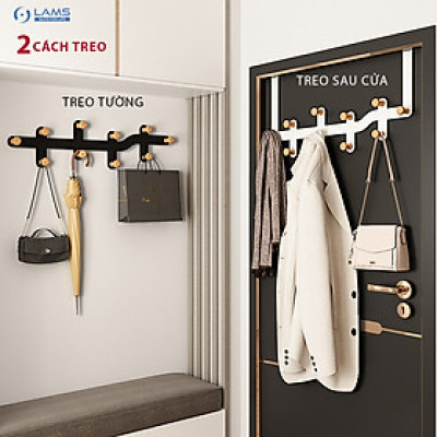 Móc treo đồ sau cửa, móc treo quần áo gắn tường MC10
