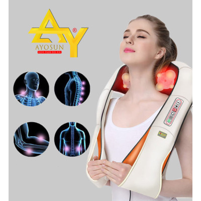 Gối massage toàn thân có dây đeo 