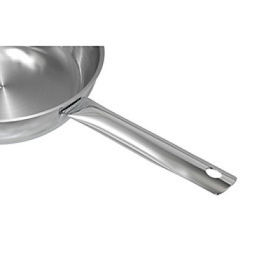 Chảo inox 304 đa lớp cao cấp SUNHOUSE IN20-24-26M6E - 3 lớp nguyên khối - Cán rỗng hạn chế bỏng