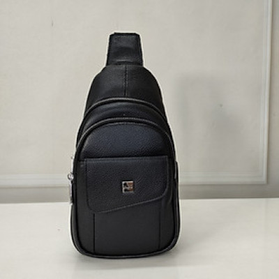 Túi đeo chéo nam, túi đeo trước ngực da thật cao cấp IDIGO MB1 - 7011