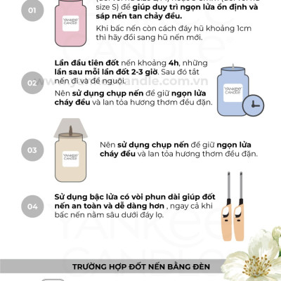 Nến hũ Yankee Candle size L - Soft Wool & Amber (623g)