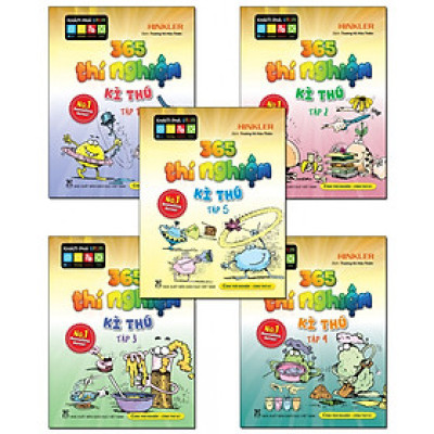 365 Thí Nghiệm Kì Thú - Combo 5 quyển
