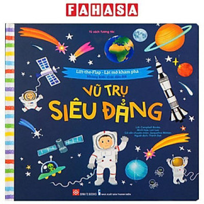 Lift-The-Flap - Lật Mở Khám Phá - Những Kiến Thức Đầu Đời - Vũ Trụ Siêu Đẳng