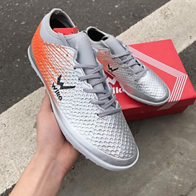 Giày bóng đá WWWika Flash cổ thun bạc cao cấp 2022_2023