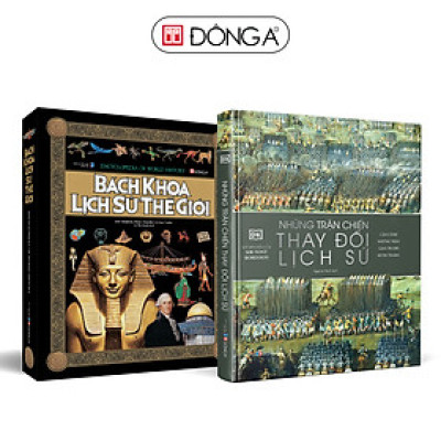 Combo 2 cuốn: Bách khoa lịch sử thế giới + Những trận chiến thay đổi lịch sử