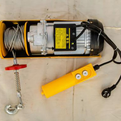 Tời điện treo ABG PA lõi nhôm pa lăng điện mini nâng hạ vật liệu xây dựng (Màu sắc thay đổi theo đợt)