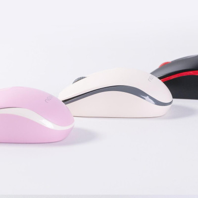 Chuột Máy Tính Không Dây - Newmen F116 - Màu Đen Đỏ