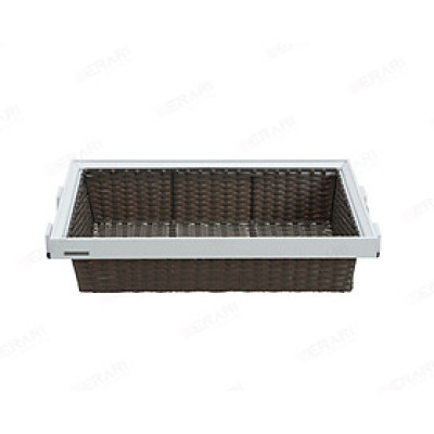 Phụ kiện của tủ áo - Giỏ để đồ gấp đa năng, ray giảm chấn, giá mây mã WH013.800A thương hiệu Gerari