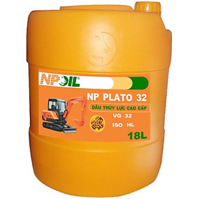 Dầu Thủy Lực NP PLATO 32 HL/HM - 18L (Xô/Can) - Hàng Chính Hãng