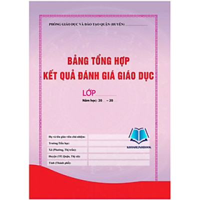 Sách - Bảng tổng hợp kết quả đánh giá giáo dục (theo thông tư 27) (KP)