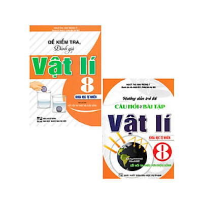 Combo Hướng Dẫn Trả Lời Câu Hỏi Và Bài Tập Vật Lí 8 + Đề Kiểm Tra, Đánh Giá Vật Lí 8 (Bám Sát SGK Kết Nối) (Bộ 2 Cuốn) - HA