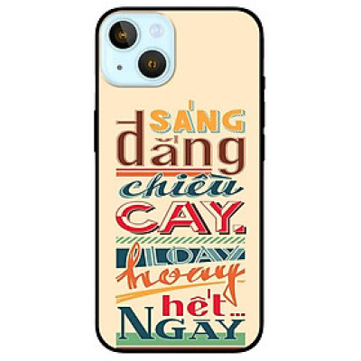 Ốp lưng cho IPhone 14 - 14 Plus - 14 Pro - 14 Pro Max - Sáng Đắng Loay Hoay - Hàng Chính Hãng