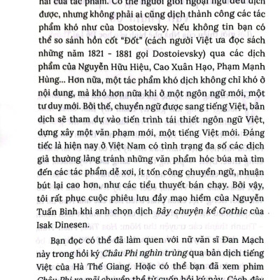 Sách - Bảy Chuyện Kể Gothic