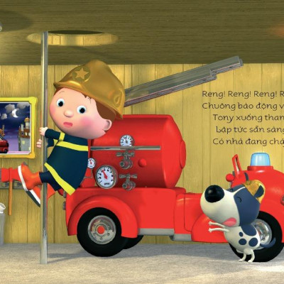 Bé Trai Dán Hình - Mô Tô