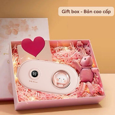 Quà tặng phụ nữ- Đai massage, chườm nóng giảm đau bụng kinh dòng cao cấp