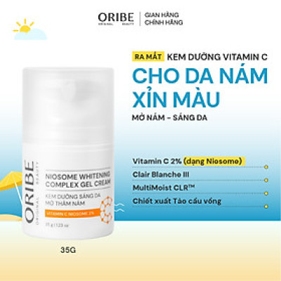 Kem Dưỡng Ẩm Vitamin C 2% Oribe hỗ trợ trắng da, mờ nám