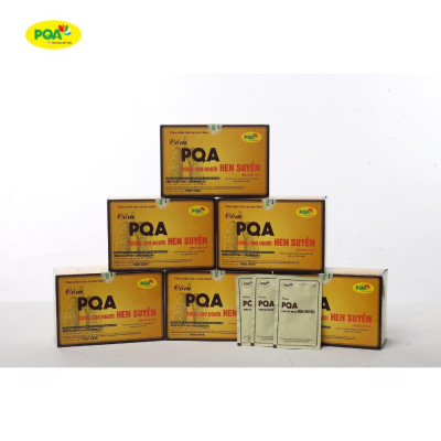 Cốm Hen Suyễn PQA Hỗ Trợ Giảm Ho Thông Phế Dùng Cho Người Bị Khó Thở, Viêm Phế Quản Hộp 25 Gói
