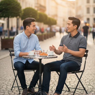 Áo thun nam KHATOCO sale off